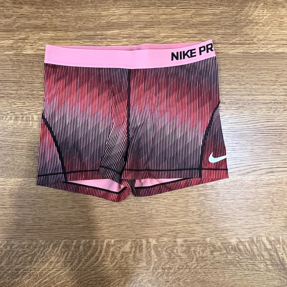nike pro spandex shorts